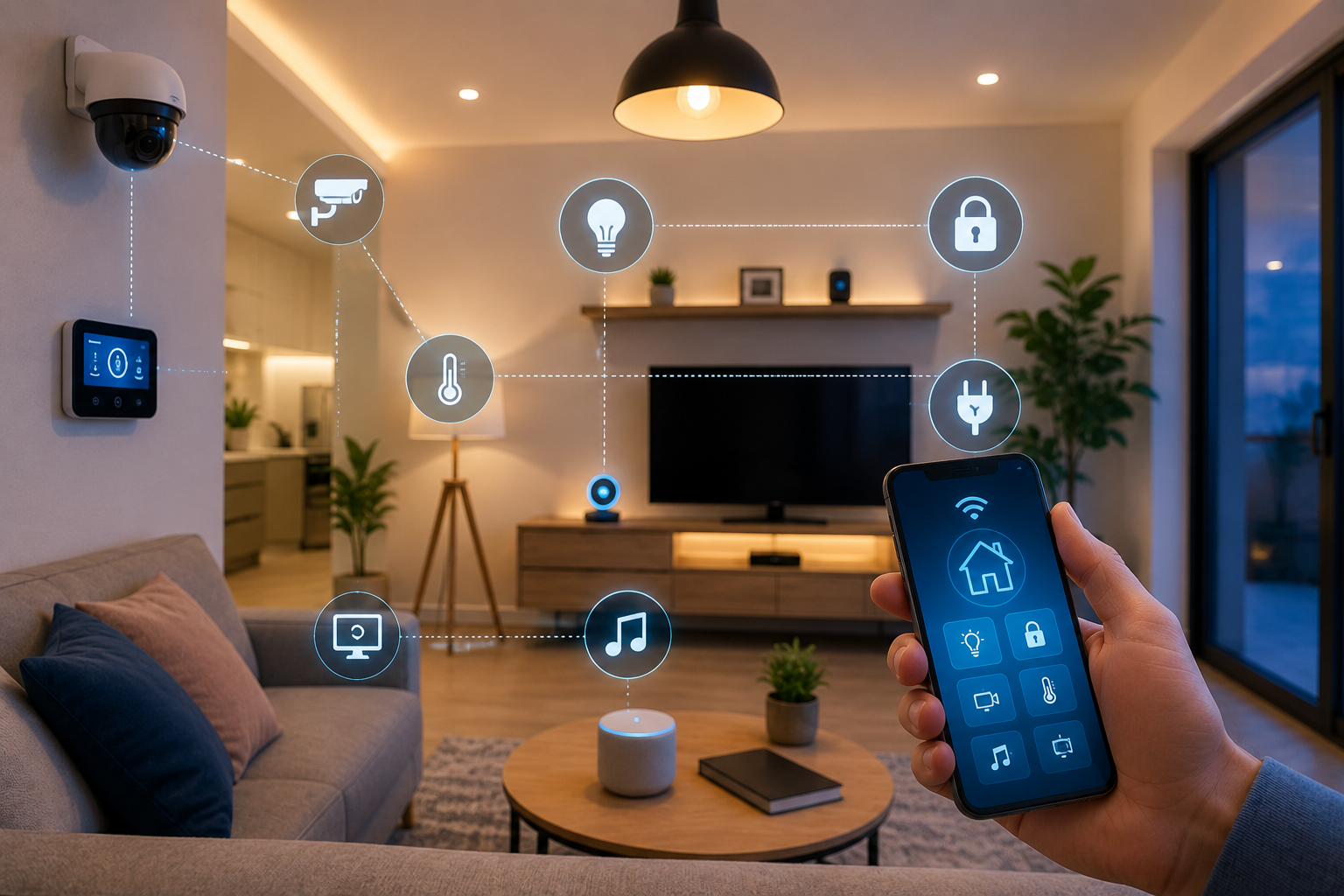 Slim wonen met een connected home voor meer comfort en veiligheid