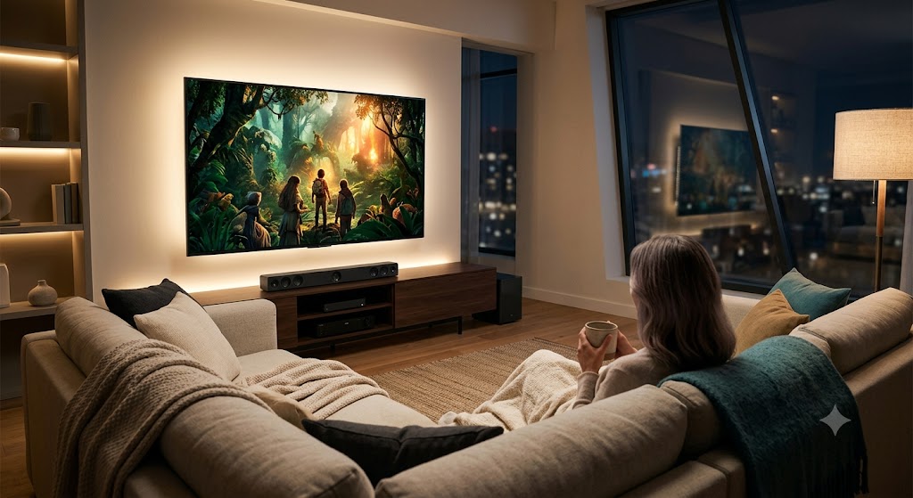 Quand la télévision devient une véritable expérience à la maison