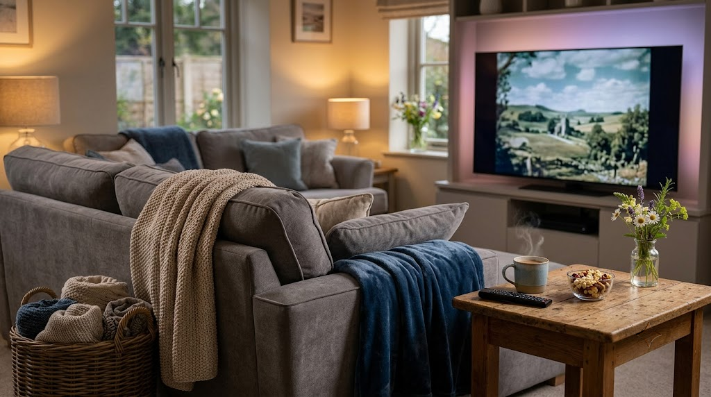 Zo maak je van je woonkamer een fijne plek voor een avond televisie